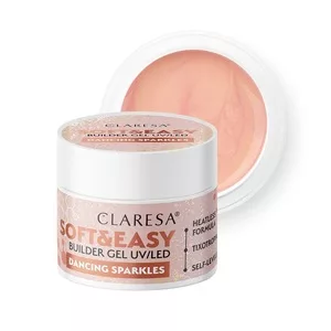 Claresa Soft& Easy Builder Gel żel budujący Dancing Sparkles 45g