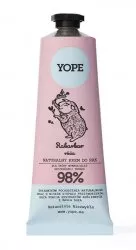 Yope, naturalny krem do rąk, Rabarbar i Róża, 50ml