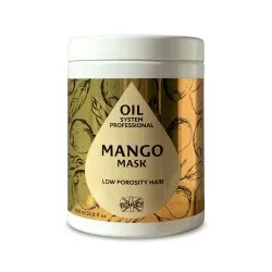 Ronney Professional Oil System Low Porosity Hair - Maska mango, 1000ml