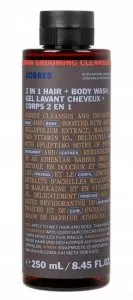 Korres Achillea Men, szampon & żel pod prysznic 2w1, 250ml