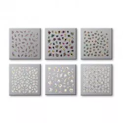 Top Choice Naklejki na paznokcie 42737 6szt