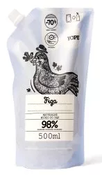 Yope, mydło w płynie Figa, refill, 500ml