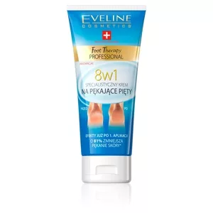 Eveline Foot Therapy Professional, specjalistyczny krem na pękające pięty 8w1, 100ml