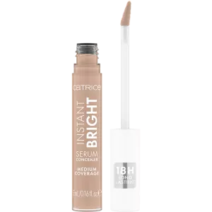 Catrice Instant Bright Serum Concealer, korektor do twarzy rozjaśniający o średnim kryciu, 010C, 5ml