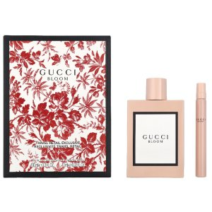 Gucci Bloom zestaw woda perfumowana spray 100ml + woda perfumowana spray 10ml (W)