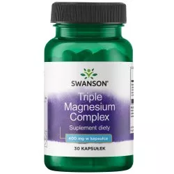 Swanson, triple magnesium complex, 30 kapsułek