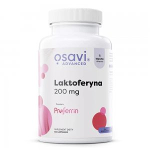 Osavi Laktoferyna 200mg suplement diety 60 kapsułek