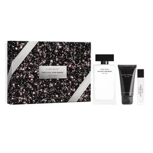 Narciso Rodriguez Pure Musc For Her zestaw woda perfumowana spray 100ml + balsam do ciała 50ml + woda perfumowana spray 10ml (W)