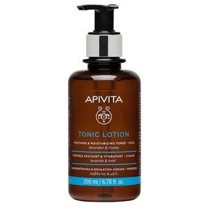 Apivita Tonic Lotion Soothing & Moisturizing Toner tonik łagodząco-nawilżający do twarzy z lawendą i miodem 200ml