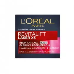 L'Oreal Paris Revitalift Laser X3 Krem anti-aging o potrójnym działaniu na dzień, 50ml