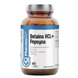 Pharmovit Betaina HCL + Pepsyna suplement diety 60 kapsułek
