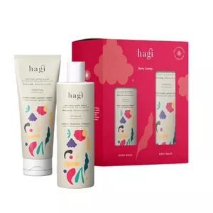 Hagi Berry Lovely zestaw żel do mycia ciała 300ml + balsam do ciała 200ml