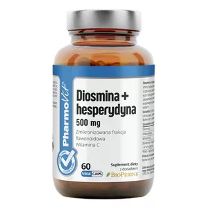 Pharmovit Diosmina + Hesperydyna 500 mg suplement diety 60 kapsułek