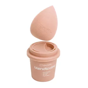 Clavier Blendiccino zestaw gąbeczka do makijażu + kubek do przechowywania Berry Frappe