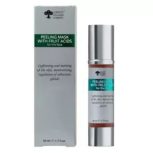 Green Pharm Cosmetic Maseczka peeling do twarzy z kwasami owocowymi 50ml