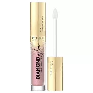 Eveline Cosmetics Diamond Glow Lip Luminizer, Błyszczyk z kwasem hialuronowym nr 08, 4ml