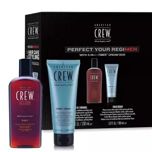 American Crew Regimen Duo, zestaw do pielęgnacji i stylizacji włosów, szampon + krem