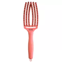 Olivia Garden Fingerbrush I'm Perfection, szczotka do włosów z włosiem dzika, Radiant Peach