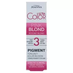 Joanna Ultra Color Pigment tonujący kolor włosów różowy blond 100 g