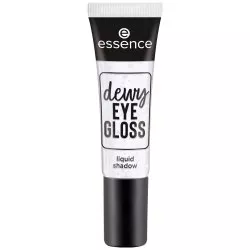 Essence dewy eye gloss liquid shadow, cień w płynie, 01 crystal clear, 8ml