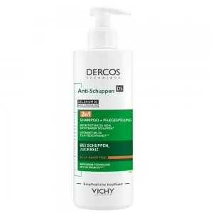 Vichy Dercos szampon przeciwłupieżowy z odżywką 2w1 390ml
