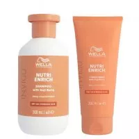 Wella Invigo Nutri Enrich, zestaw do włosów suchych, szampon + odżywka
