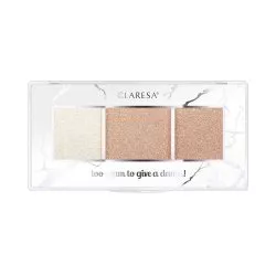 Claresa, Paleta rozświetlaczy TOO GLAM TO GIVE A DAMN 11 rosy glow