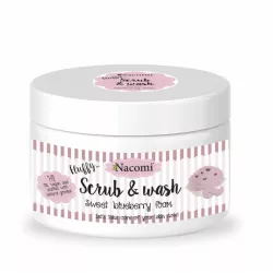 Nacomi, pianka peelingująco-myjąca, słodka borówka, 180ml