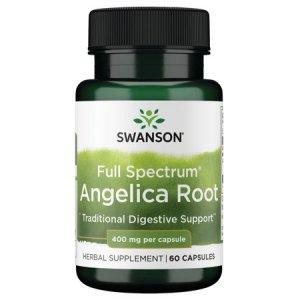 Swanson, FS Angelica Root, 400mg, 60 kaps.