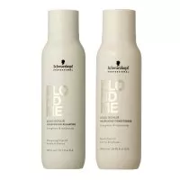 Schwarzkopf BlondMe Bond Repair, zestaw wzmacniająco-nawilżający włosy blond, szampon + odżywka