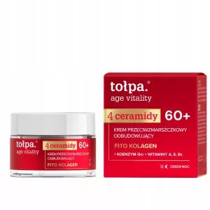 Tołpa Age Vitality, krem do twarzy przeciwzmarszczkowy, odbudowujący 60+, 50ml
