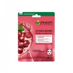 Garnier Skin Naturals Hydra Bomb Maska na tkaninie ujędrniająca z ekstraktem z pestek winogron 28 g