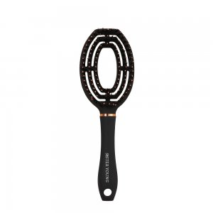 Sister Young Coco Hair Brush szczotka do włosów z włosiem dzika Black