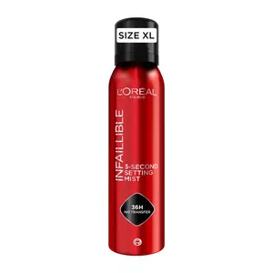 L'Oreal Paris Infaillible 3-Second Setting Mist 3-sekundowy spray utrwalający makijaż 150ml