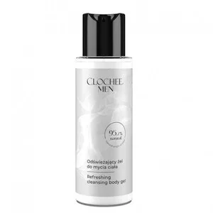 Clochee MEN, odświeżający żel do mycia ciała, mini, 100ml