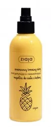 Ziaja Ananasowa, mgiełka do ciała z kofeiną, energetyzująco - nawadniająca, 200ml
