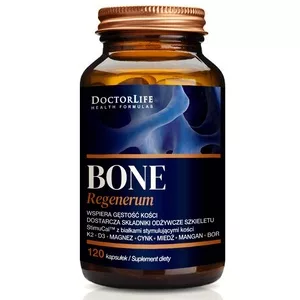 Doctor Life Bone Regenerum zaawansowany kompleks wapnia suplement diety 120 kapsułek