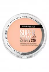 Maybelline New York Superstay 24H Hybrid Powder-Foundation, podkład do twarzy w pudrze, 20, 9g