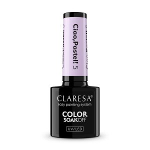 Claresa Color Soak Off UV/LED Ciao Pastel! lakier hybrydowy 5 5g