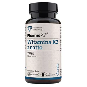 Pharmovit Witamina K2 z natto 150 µg suplement diety 60 kapsułek
