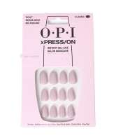 OPI xPRESS/ON, zestaw sztucznych paznokci, nude, beżowy