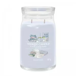 Yankee Candle Duża świeca zapachowa A Calm & Quiet Place 567g