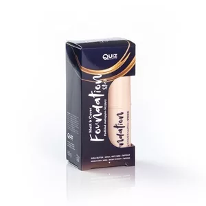 Quiz Cosmetics Matt & Cover Stick Foundation kryjący podkład w sticku wzbogacony olejem rycynowym i masłem shea Porcelain 7.5g
