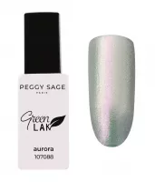 Peggy Sage Green Lak, lakier do paznokci utwardzany lampą UV/LED, 10ml, aurora
