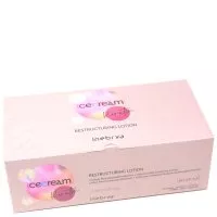 Inebrya Ice Cream Keratin Restructuring Lotion, intensywnie rekonstruujący lotion z keratyną, 12x11ml