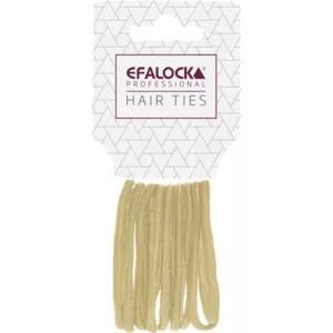 Efalock, gumki do włosów thick, blond 10szt., ref. 14102395