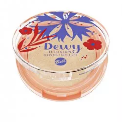 Bell Rozświetlacz Do Twarzy Blossom Meadow Dewy Illusion Highlighter 001 Sunshine Flower, 4g