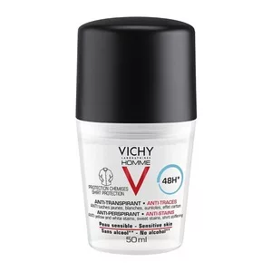 Vichy Homme Anti-Perspirant 48h antyperspirant w kulce przeciw plamom 50ml (M)