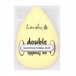 Lovely Double No Trouble Multifunctional Puff wielofunkcyjny puszek do produktów sypkich i kremowych