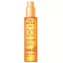 Nuxe Sun brązujący olejek do opalania twarzy i ciała SPF30 150ml